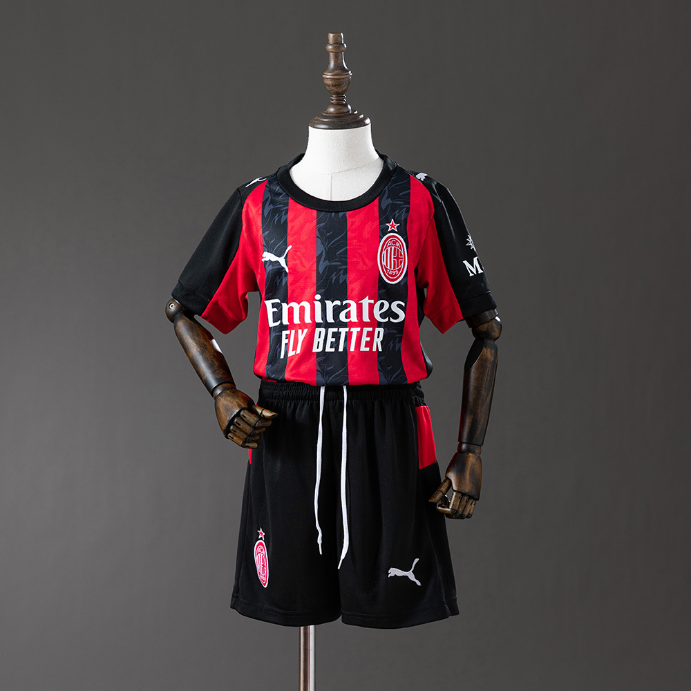 AC Milan Kit Criança Principal 25/26
