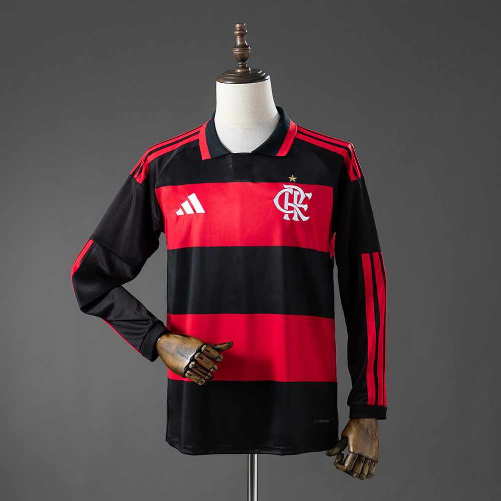 Flamengo Principal Manga Comprida 26/27