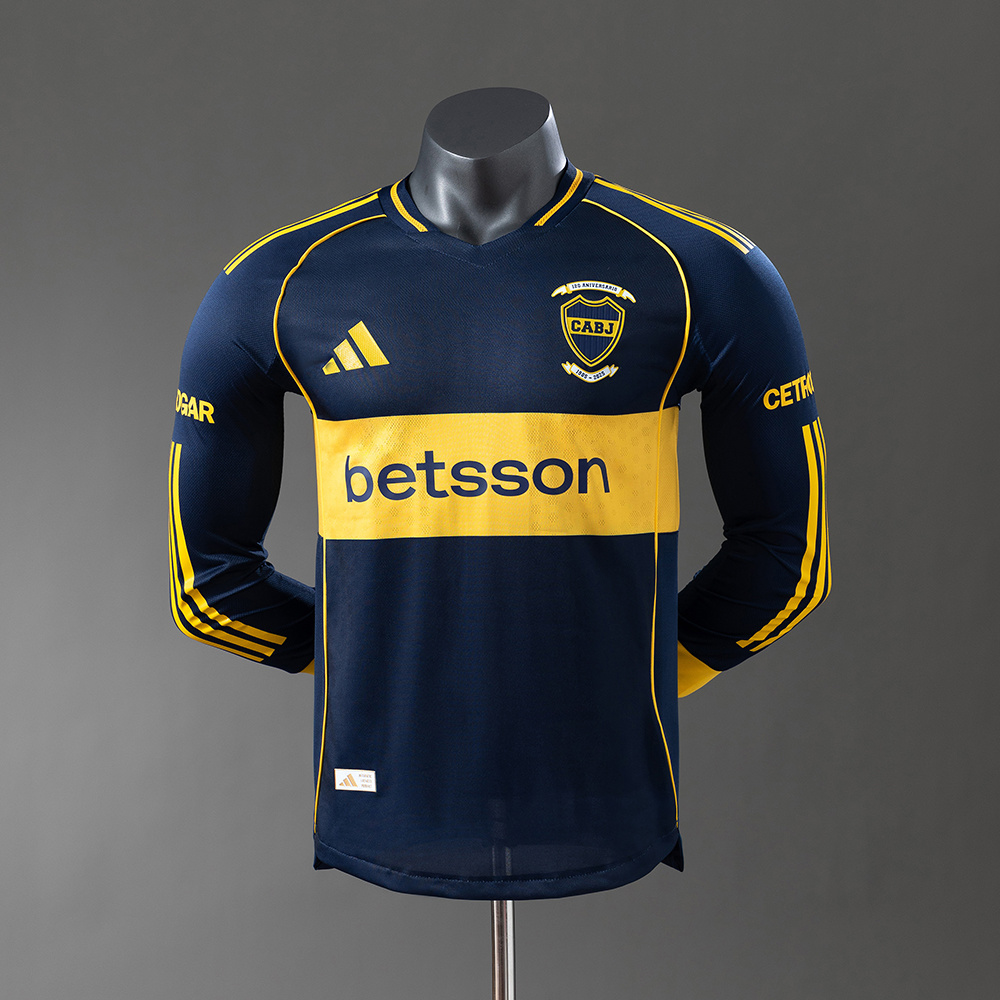 Boca Juniors Principal Player Manga Comprida 25/26