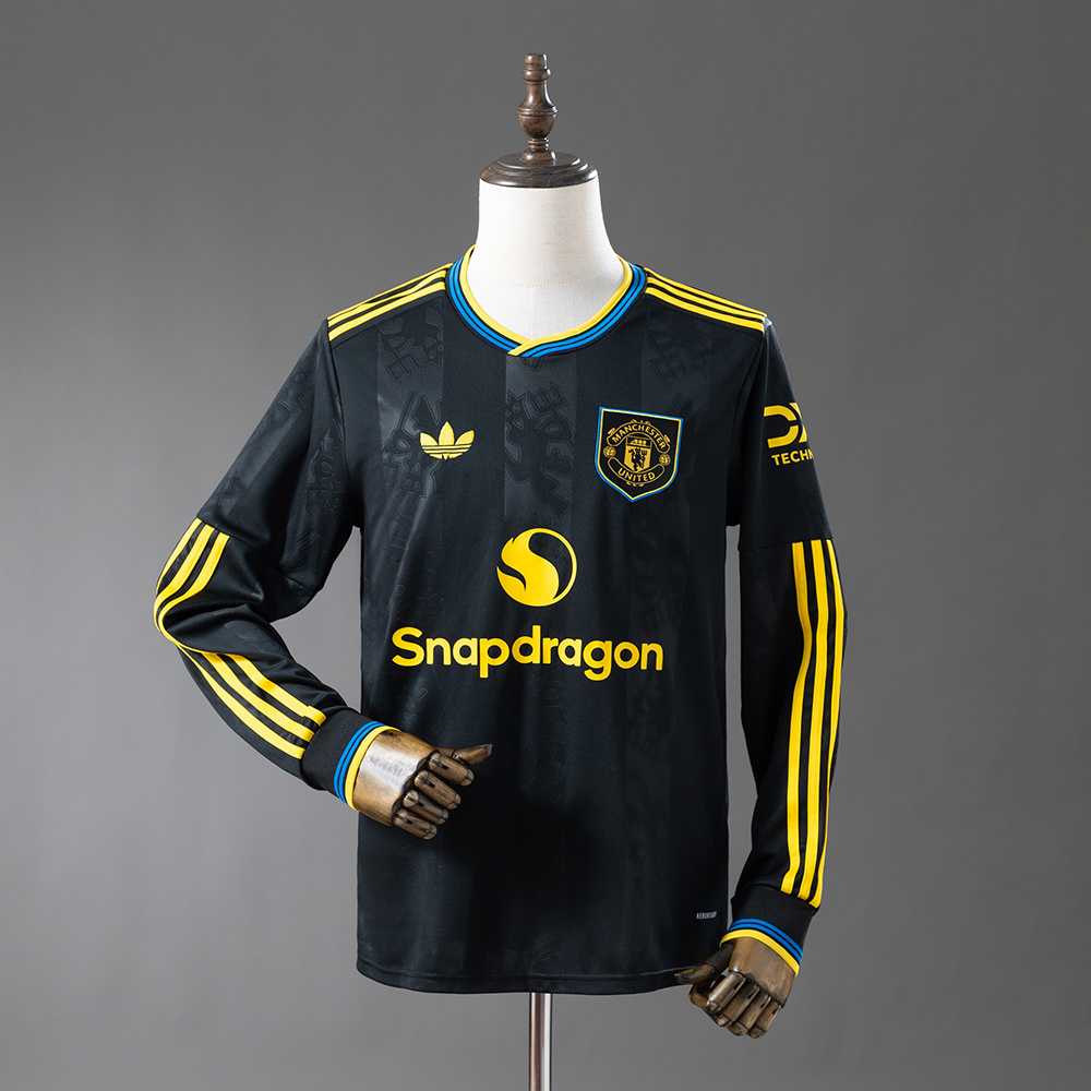 Manchester United Alternativo Third Manga Comprida 25/26