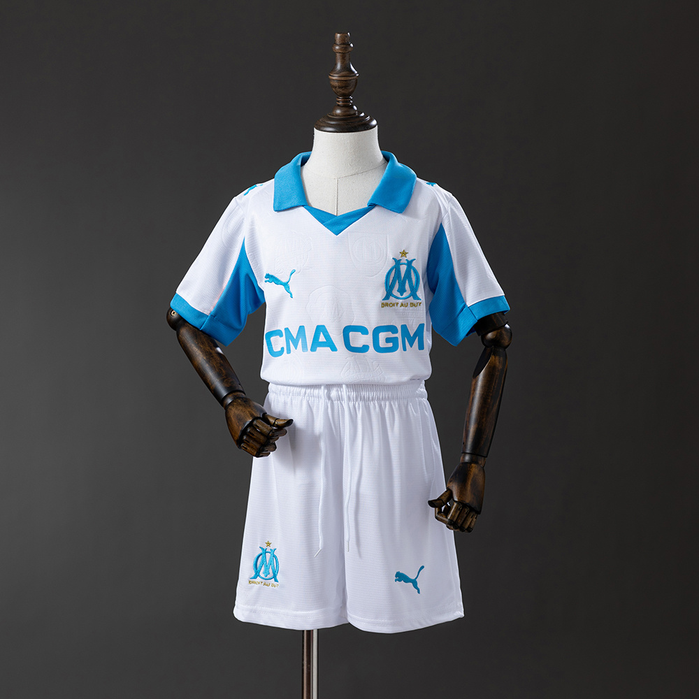Olympique de Marseille Kit Criança Principal 25/26