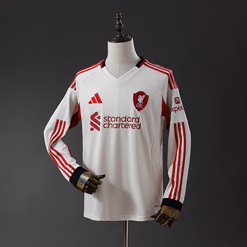 Camisola Liverpool Manga Comprida - Alternativa 2025/2026