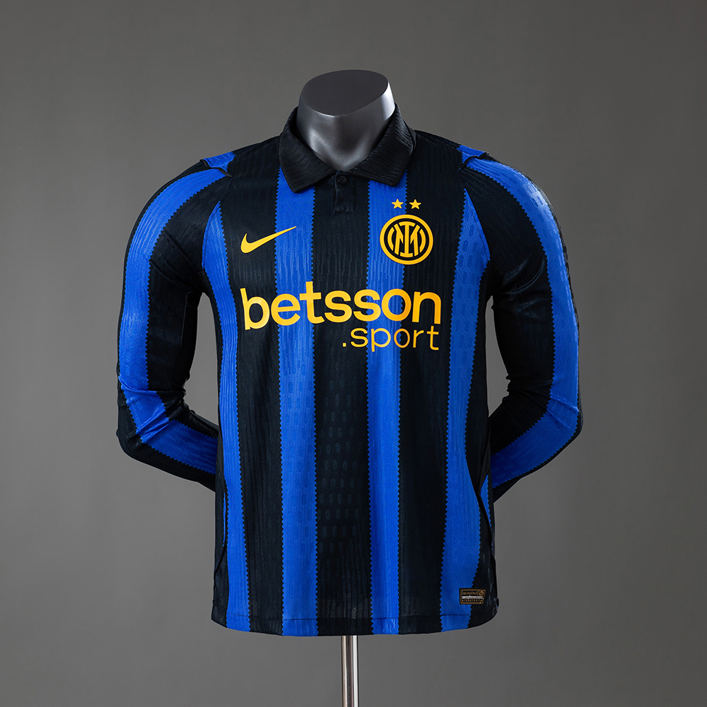 Inter de Milão Principal 26/27 Player Edition Manga Comprida