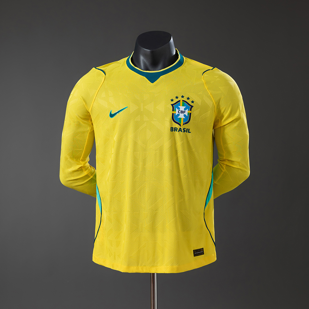 Brasil Principal Player Manga Longa 2026