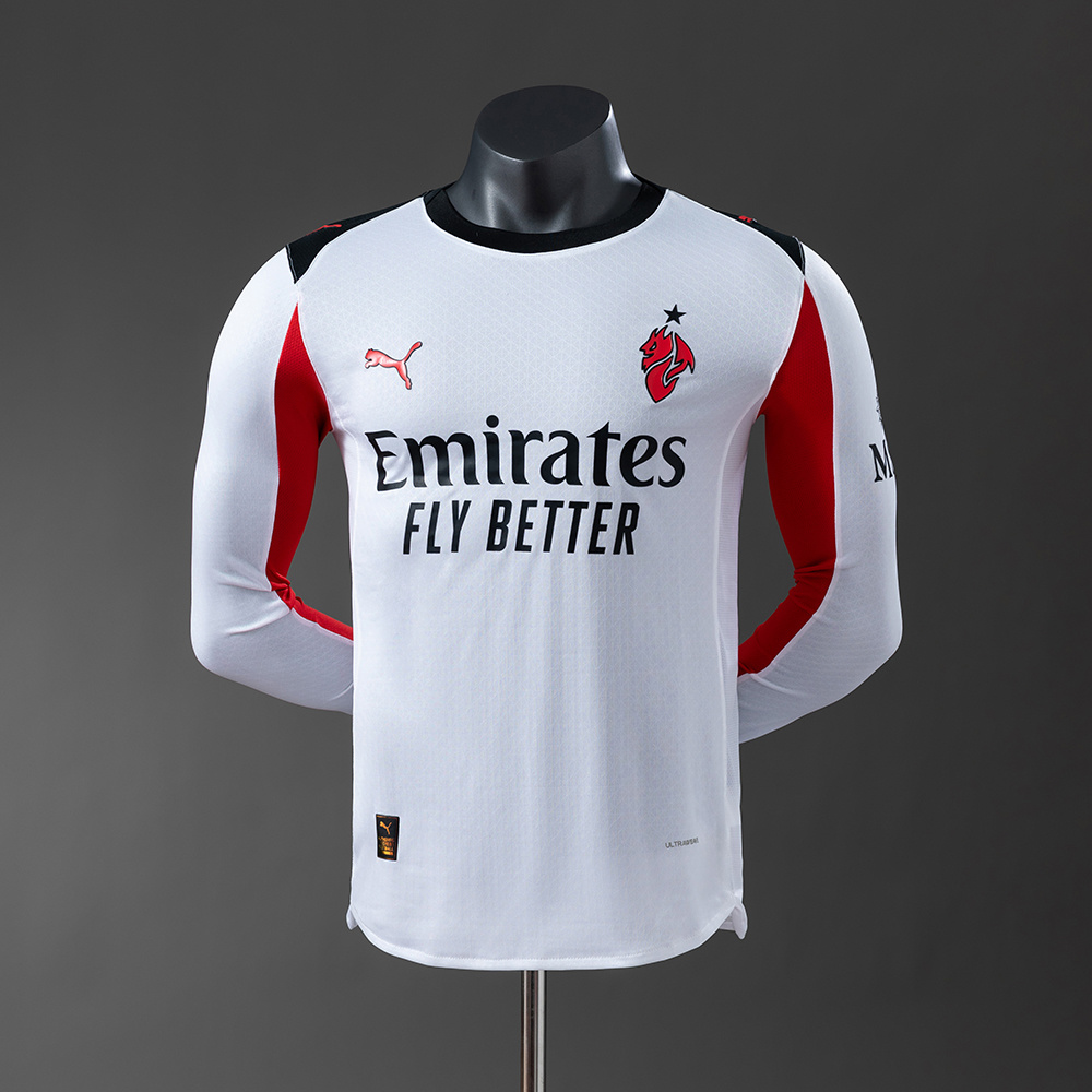 AC Milan Alternativo Manga Comprida Player 25/26