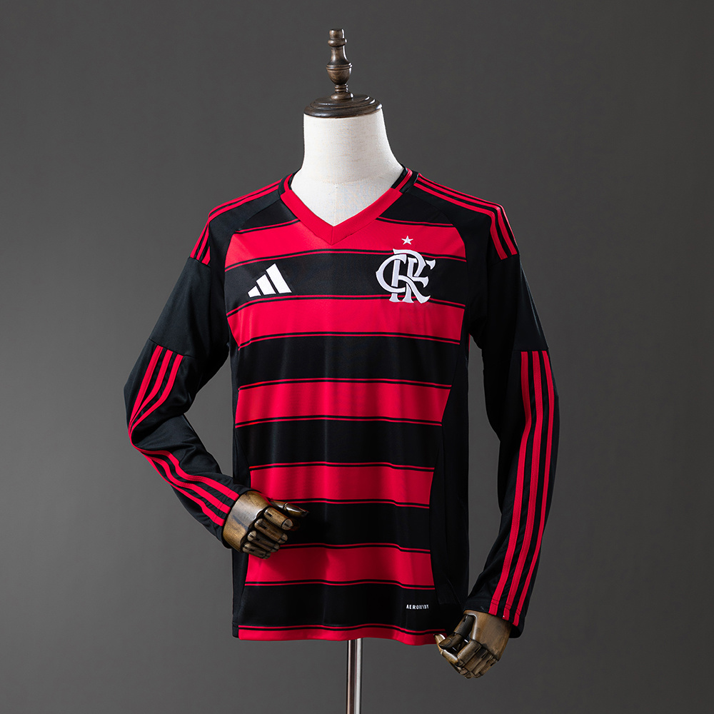 Flamengo Principal Manga Comprida 25/26