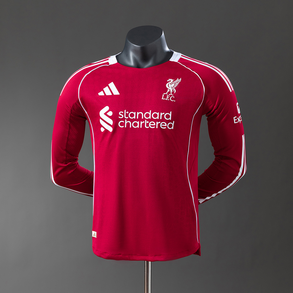 Liverpool Principal Manga Comprida Player 25/26